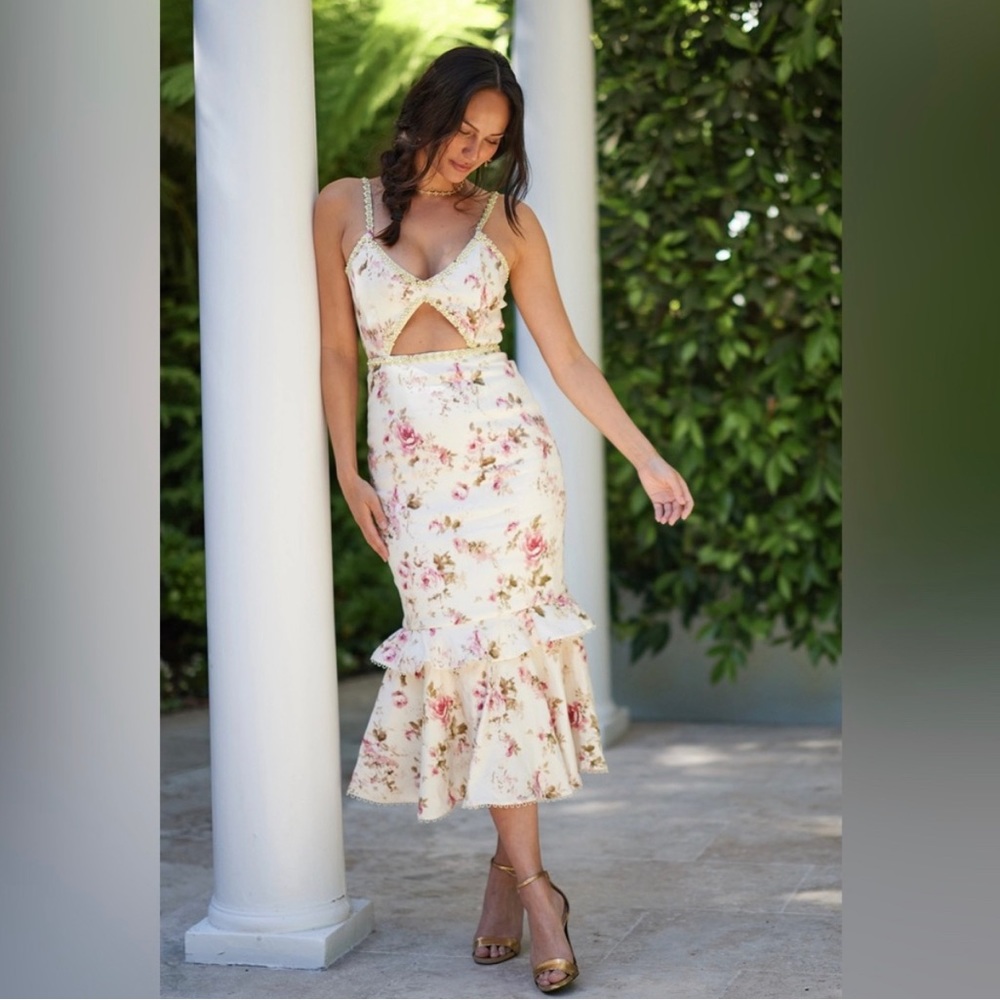 V Chapman Luna Dress (English Rose)